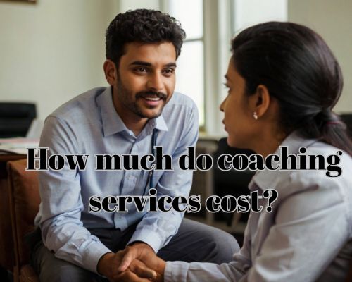 a client and a coach shaking hands after and agreement