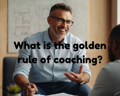 a coach doing an explanation