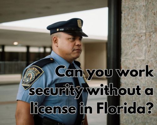 a licensed security guard