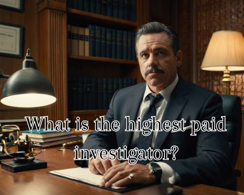 A high paid private investigator